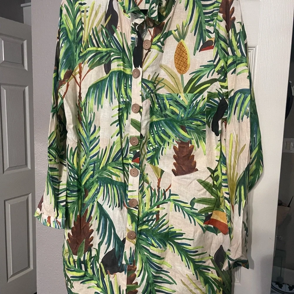 FARM Rio Toucan Paradise Romper-L - Picture 9 of 10